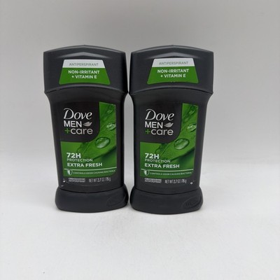 Dove Men+Care Extra Fresh Antiperspirant Deodorant, 2.7 oz 2 Pack
