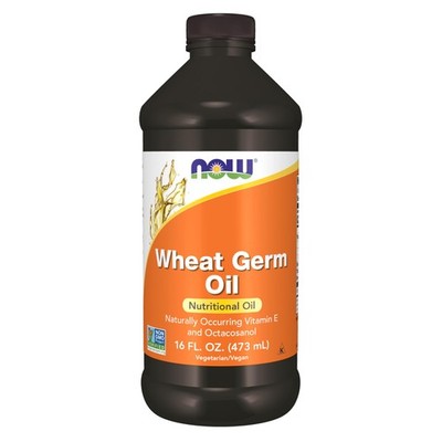 NOW Foods Wheat Germ Oil 16 Fl Oz Non GMO Halal Kosher Naturally Rich Nutrition