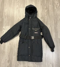 RefrigiWear Insulated Iron-Tuff Jacket Fleece Collar Small Vintage Tag 60