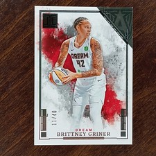 2025 Panini Impeccable WNBA #45 Brittney Griner Silver /40
