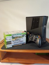 Xbox 360 Slim Console Kinect Bundle w/ 8 Game...
