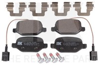 Bremsbelagsatz Scheibenbremse NK 221030 FüR Alfa Mito Twinair 955 AXW1B 955AXY1B