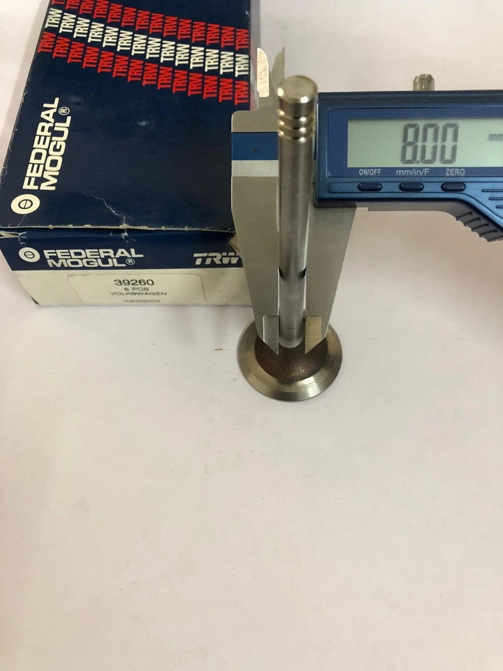 6 X VÁLVULA DE ENTRADA 39260 V94549 TRW 025109601C PARA VW Transporter T3 Van Truck 1.9 Foto 4 de 4