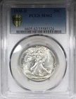 1938-D Walking Liberty Half Dollar PCGS MS62 Uncirculated Key Date 50C
