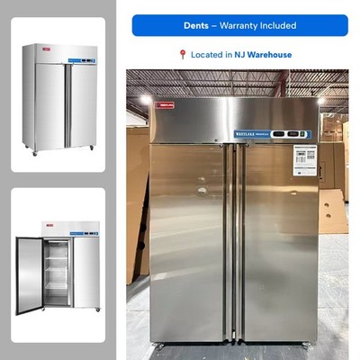 WESTLAKE 48'' 2-Door Commercial Refrigerator Freezer Combo - DENTS