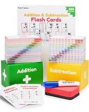 Addition and Subtraction Flash Cards 1st Grade  366 Math Flash Cards 2nd Gra...
