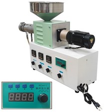 3D Filament Single Screw Extruder 13:1 Plastic Extrusion Processing Machine 110V
