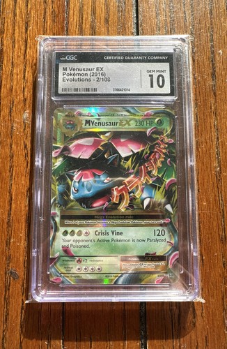 M Venusaur-EX graded CGC 10 for sale on eBay
