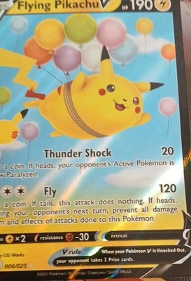 Flying Pikachu V 006/025 Celebrations Holo