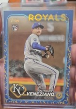 2024 Topps Anthony Veneziano Rookie Team Color  Border #425 (RC) SP Royals