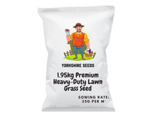 1.95kg Yorkshire Seeds Premium Grass Seed For High-Traffic Lawns & Gardens 6.92 per kilo