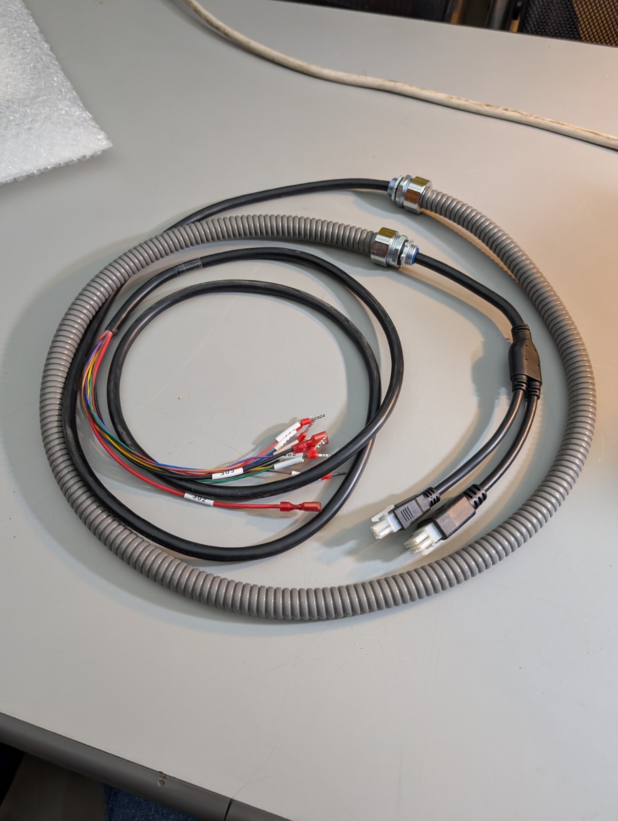 10' TEKNIC CLEARPATH CPM-CABLE-CTRL-MU120 / CPM-CABLE-PWR-MS120 !Charity!