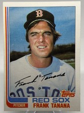 1982 Topps - Frank Tanana #792 Boston Red Sox