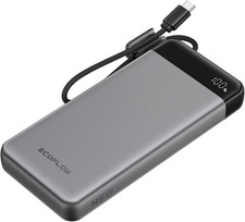 Power Bank 20000mAh Fast Charging USB C Portable Phone Charger Built-in Cable