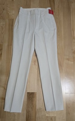 NWT Spanx Slim Straight Pant in White Size Small 20372 R