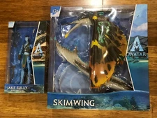 Avatar The Way of the Water Jake Sully Reef Battle 7" Fig & Skimwing Deluxe fig