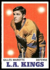 1970-71 O-Pee-Chee Gilles Marotte Rookie Montreal Canadiens #34