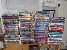 DISNEY VHS LOT (70)- AMAZING COLLECTION.GREAT CONDITION