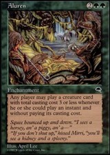 MTG Aluren, NM-Mint, English Tempest