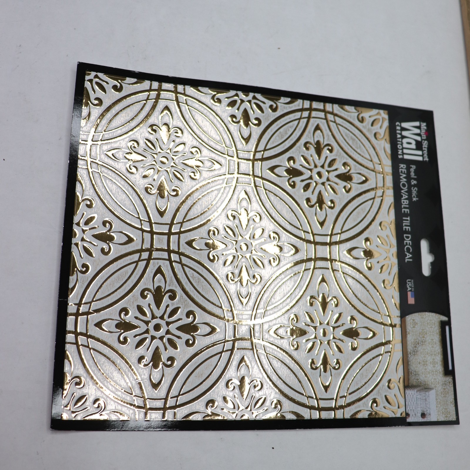 Main Street Peel Stick Wall Tile Backsplash 8"