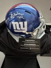 Fanatics Under Wraps Ottis Anderson Signed & Inscribed Giants Mini Helmet