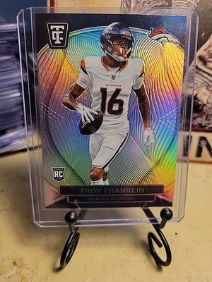 2024 Totally Certified Football #170 Troy Franklin RC SILVER MIRROR