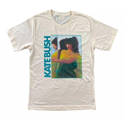 Kate Bush Singer Japan Drama Unisex White T Shirt Full Size S-5XL