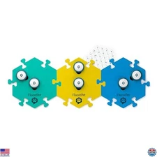 Pet Communication Button Kit - 6 Recordable Buttons & 3 Mats for Dogs/Cats