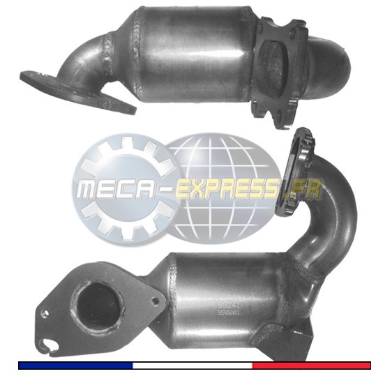 Catalyseur acier inoxydable pour Renault Clio 1.5 Diesel 2001-2005 D0241