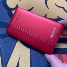SONY CyberShot DSC-TX66 18.2 MP Digital Camera with 5x Optical Zoom Red