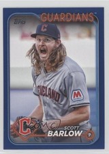 2024 Topps Update Royal Blue Scott Barlow #US42 0p35