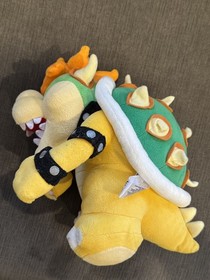 Bowser Plush King Koopa Stuffed Toy Super Mario Bros. Character Nintendo NES