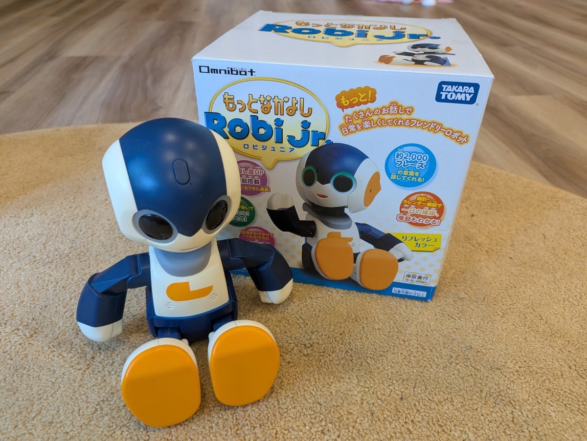 USED TAKARA TOMY Robi Junior Jr Omnibot Talking Robot From JAPAN
