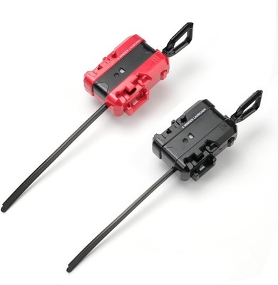 AIBREAY 2 Pack X Winder Launcher Gyro Set Red Black Tops
