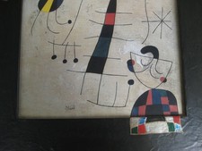 Druck Joan Miro - Klage der Liebenden aus Sammlung