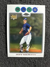 JEFF NIEMANN 2008 Topps Chrome #192 Rookie Card (Buy 10 get 10 Free). rookie card picture