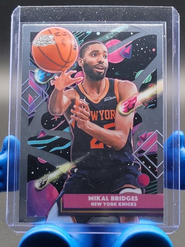 Mikal Bridges – 2025-26 Topps Cosmic Chrome Basketball · Base Cards #80 Mikal Bridges