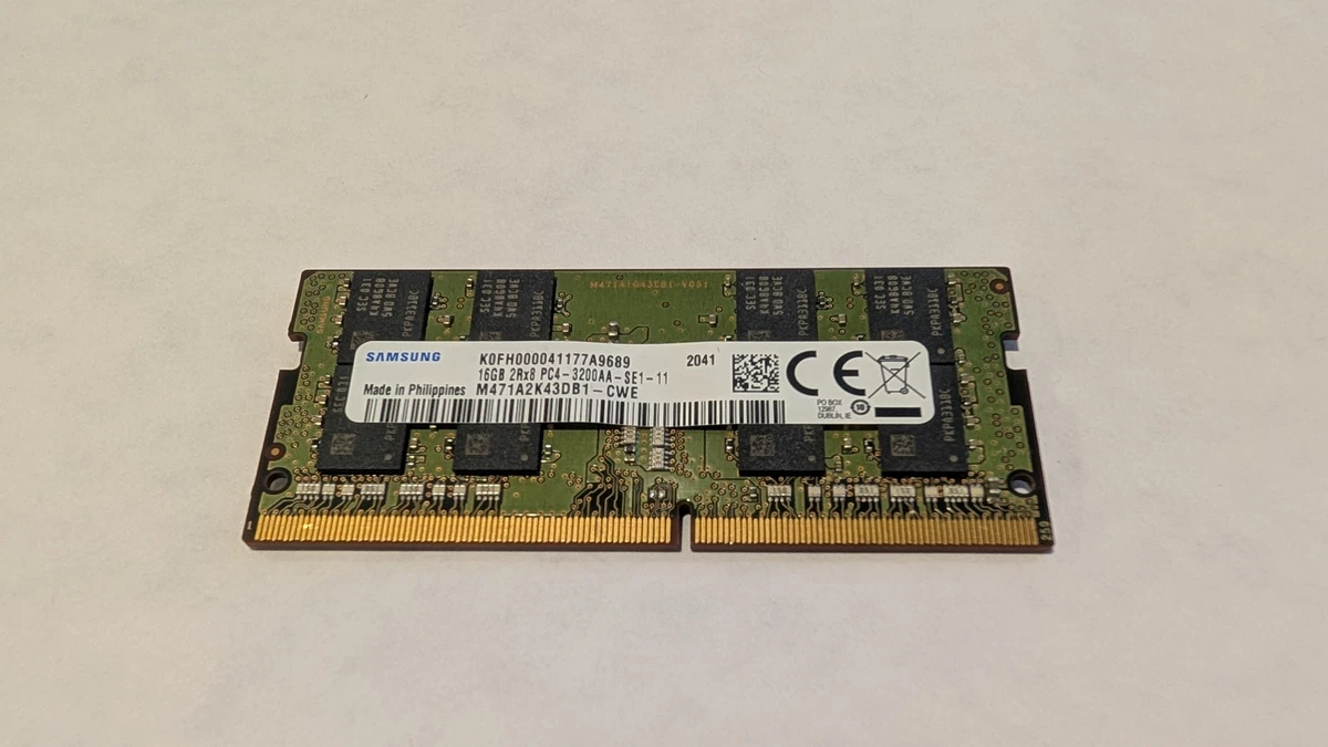Samsung DDR4 SDRAM 16 GB Total Capacity Memory (RAM) for sale | eBay