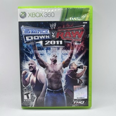 WWE Smackdown vs. Raw 2011 Microsoft Xbox 360, 2010, Complete With Manual