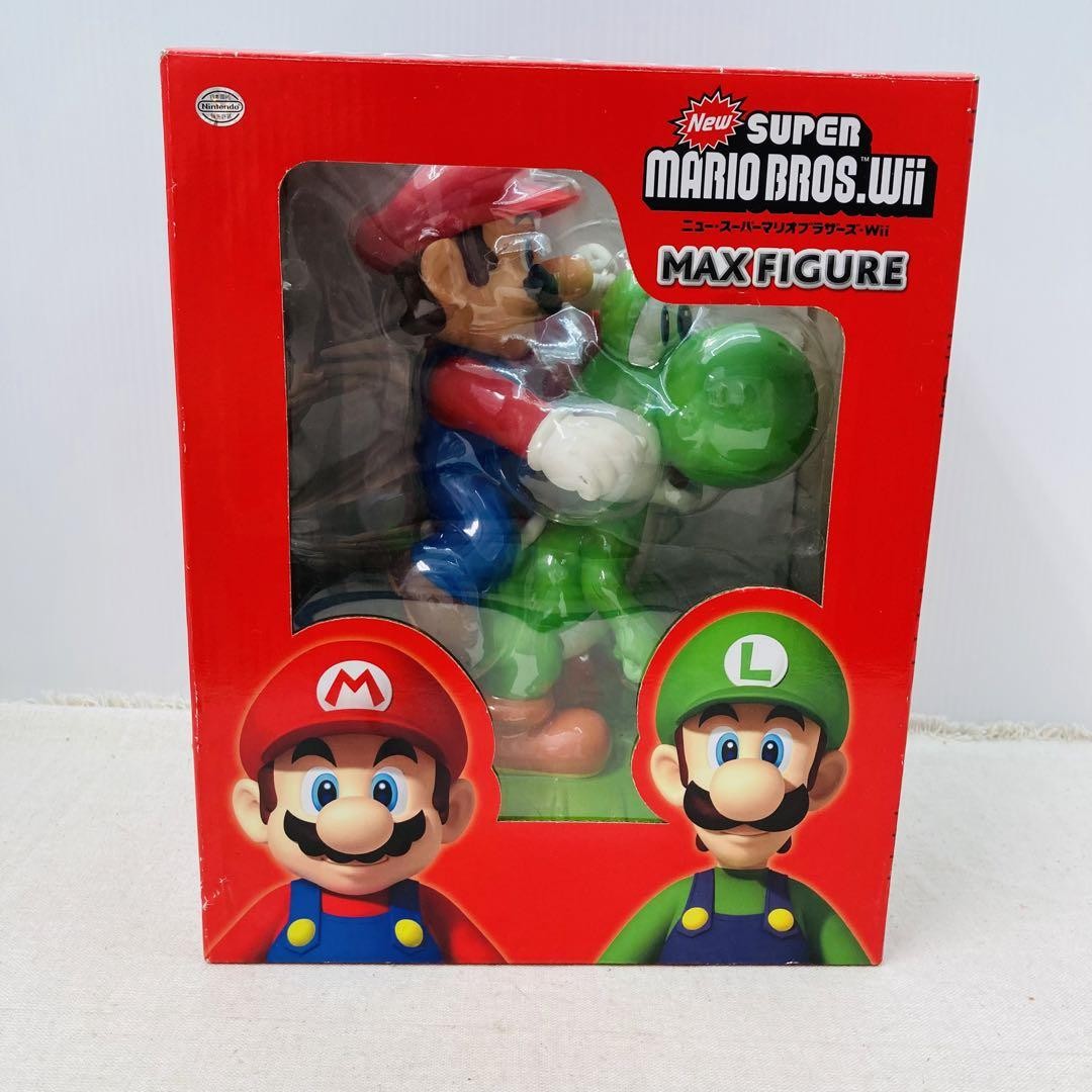 未開封　ニュースーパーマリオブラザーズWii MAX FIGURE Mario & Yoshi New Super Mario Bros. Wii Max Figures | eBay
