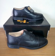 Grafters XM620A Capped Oxford Cadet Shoe Size 3 Army RAF Uniform Parade Office