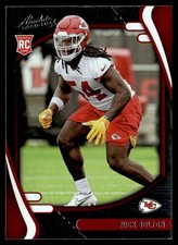 2021 Panini Absolute Nick Bolton Rookie Kansas City Chiefs #162