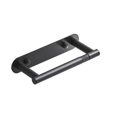 multifunction Bathroom Toilet Paper Holder with Adhesive or Screw Mounting for