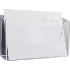 Sigel acrylic LH118 Wand-Prospekthalter Transparent DIN A4 quer Anzahl der Fä...
