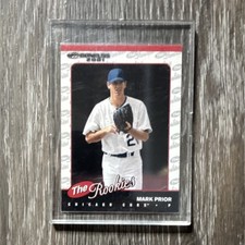 Donruss 2001 The Rookies Mark Prior Chicago Cubs Baseball Card R87