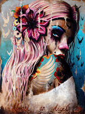 Replica Terry Bradley "Almost An Angel" 30x45cm Size Print
