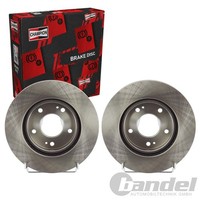 2X Champion Bremsscheiben 276Mm BelÜFtet Vorne Passend FüR Dodge Caliber