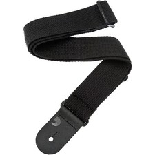 D'Addario Planet Waves Woven Cotton Guitar Strap Black