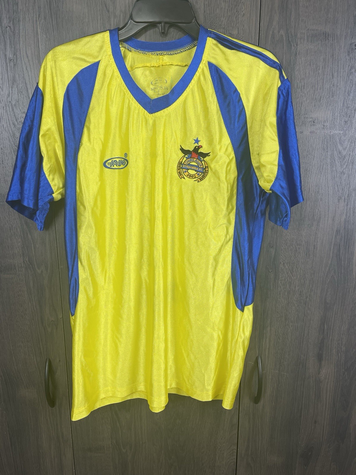 Vintage 1993 Estrechura F.C. San Miguel El Salvador #18 Soccer Jersey Adult L