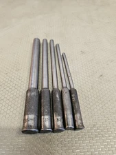 Mayhew Pro 5 Piece Roll Pin Pilot Punch Set Made in the USA 